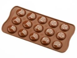 Silikomart Silikon-Pralinenform Macaron -Lebensmittelgeschäft b35200
