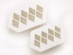 Ausstecher-Set: Optical Illusion, Kunststoff, 2er-Set