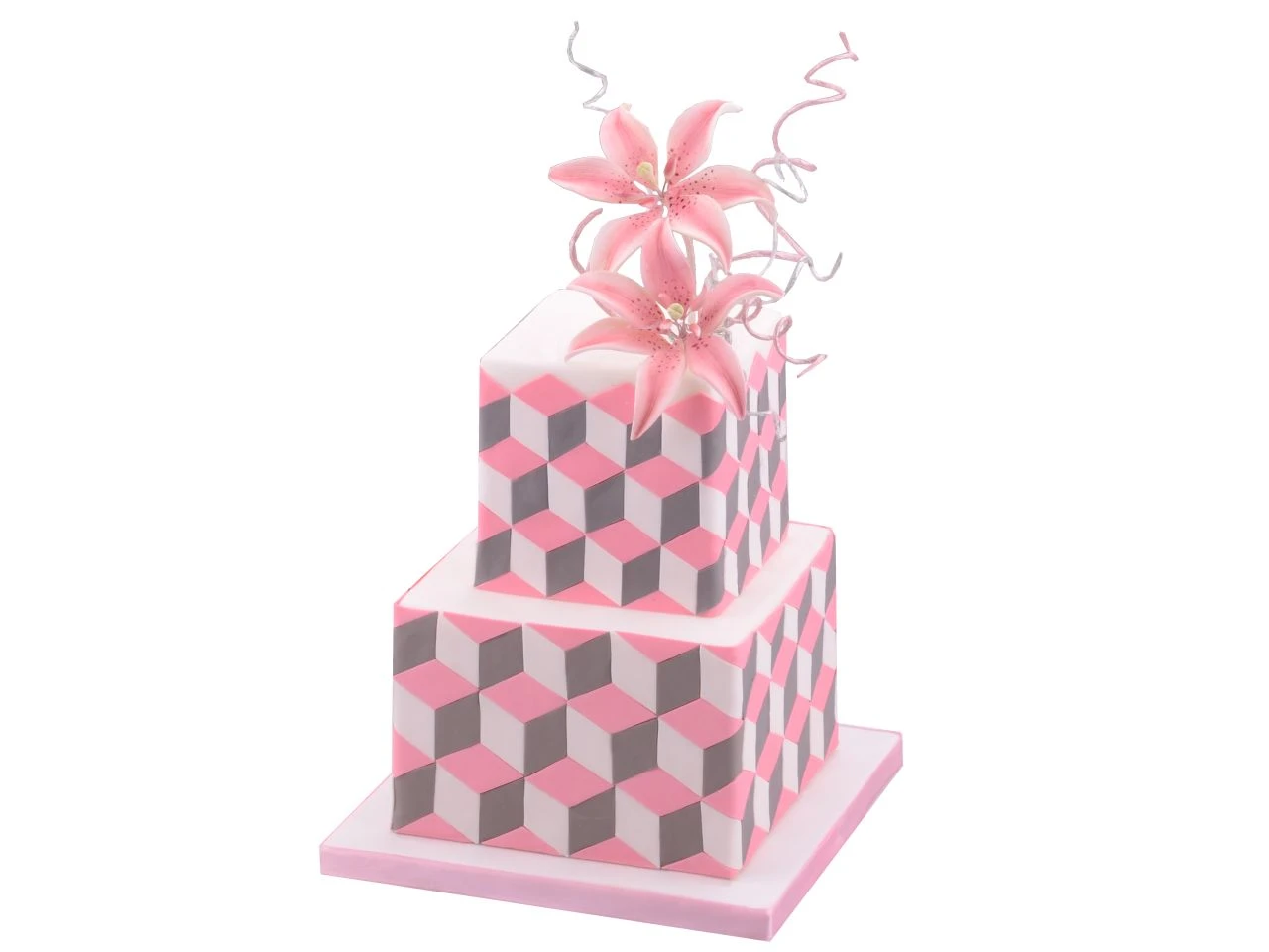 Ausstecher-Set: Optical Illusion, Kunststoff, 2er-Set 4 Ausstecher-Set: Optical Illusion, Kunststoff, 2er-Set – Bild 2