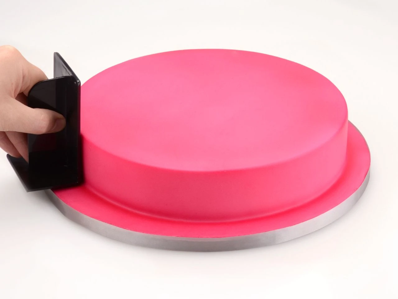 Fondant-Glätter Für Scharfe Seiten, Schwarz 4 Fondant-Glätter Für Scharfe Seiten, Schwarz – Bild 2