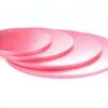 Cakeboard: Rund In Pink, Rosa, 5 Stück á 30 X 1,2 Cm -Lebensmittelgeschäft b36970