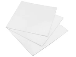 Cakecard: Quadrat In Weiß, 3 Stück á 25 Cm, 3 Mm