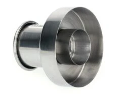 Ausstecher: Donut, Mit Griff, Edelstahl, 6,7 Cm