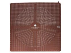 Ausrollmatte Aus Silikon, Braun, 63 X 63 Cm