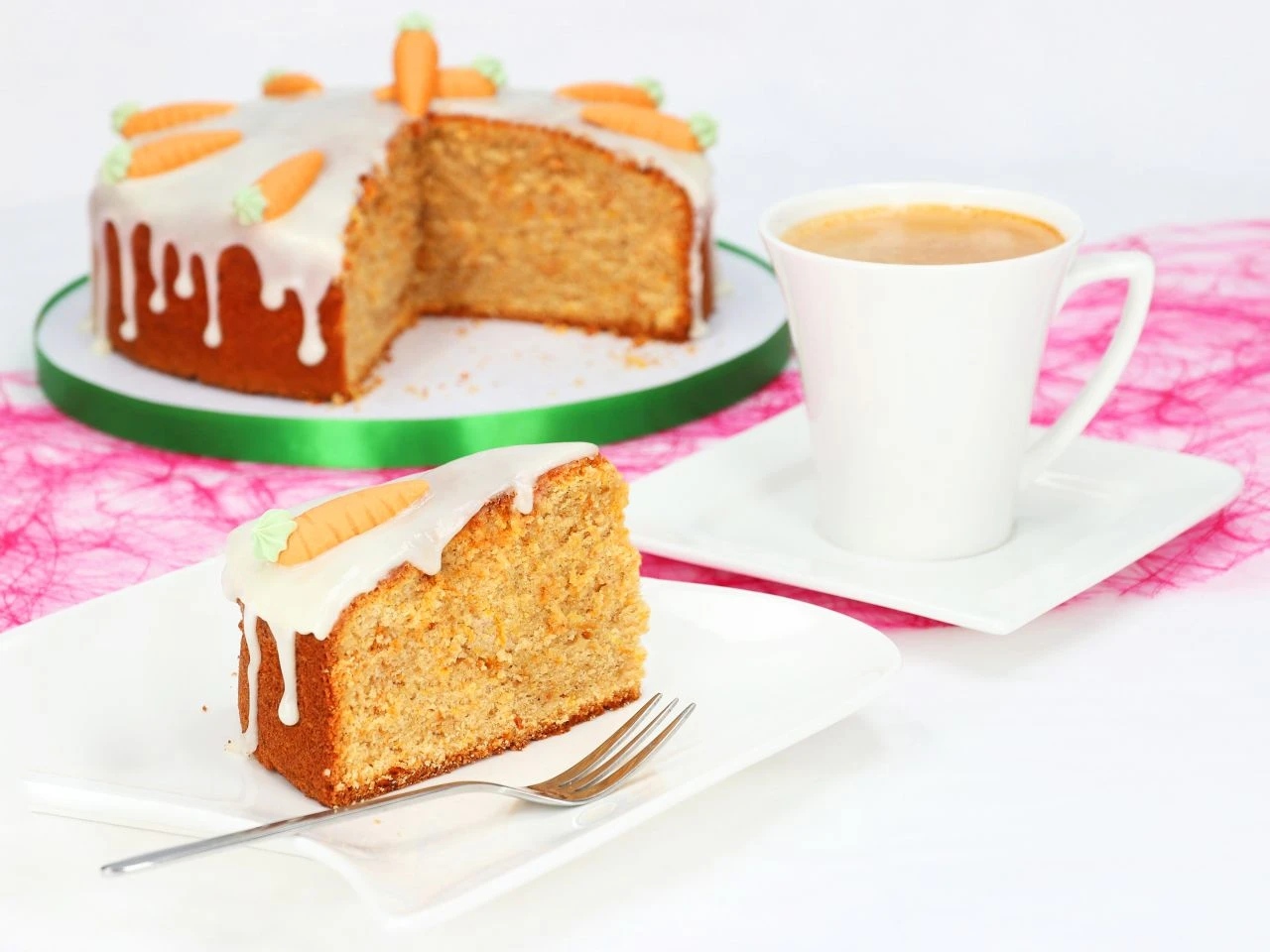 Backmischung Ginger Carrot Cake, Inkl. Glasur & Marzipan-Rüblis, 510 G 3 Backmischung Ginger Carrot Cake, Inkl. Glasur & Marzipan-Rüblis, 510 G