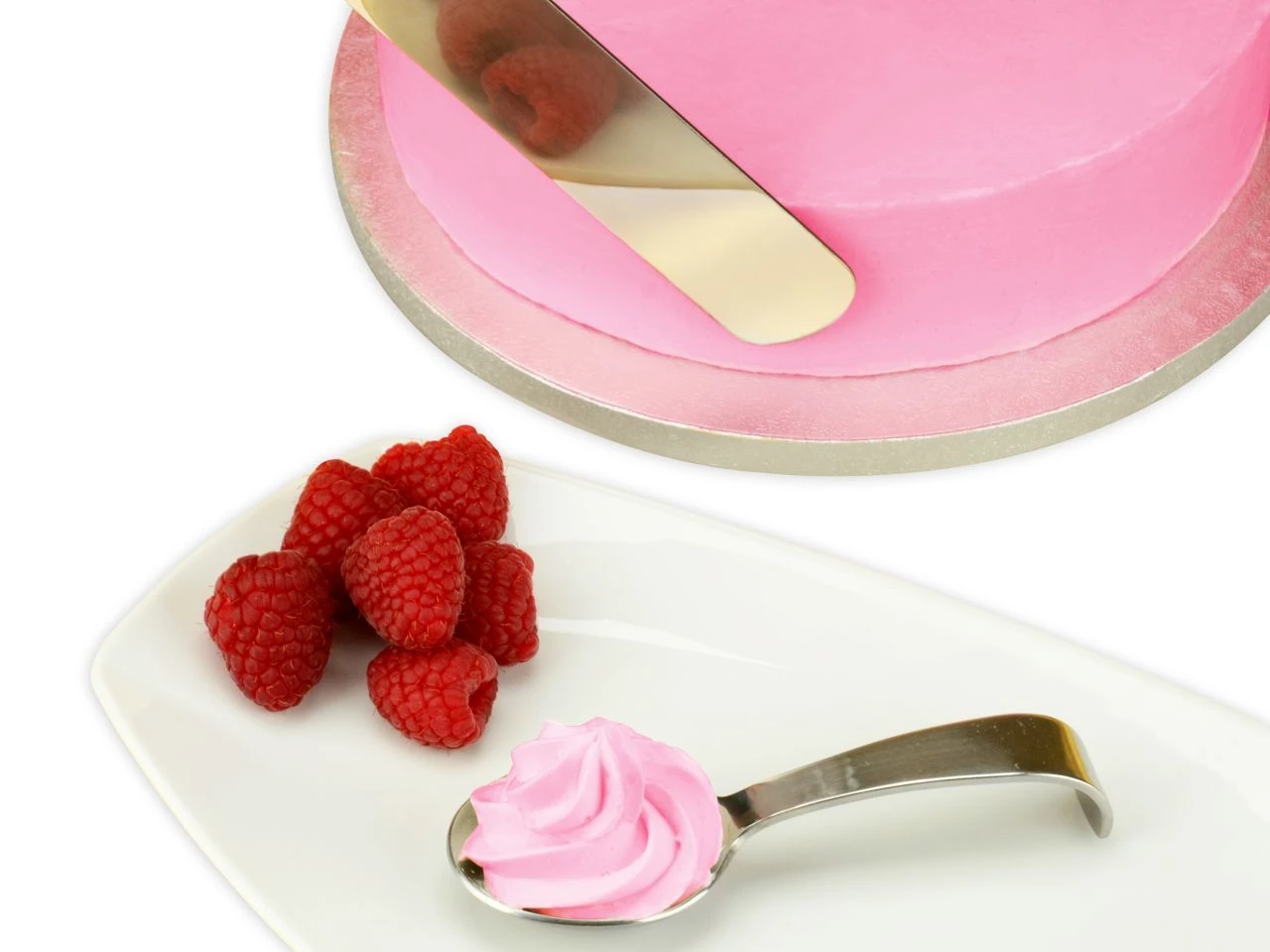 Torten- Und Dekorcreme, Himbeere, Himbeerrot, 500 G 3 Torten- Und Dekorcreme, Himbeere, Himbeerrot, 500 G