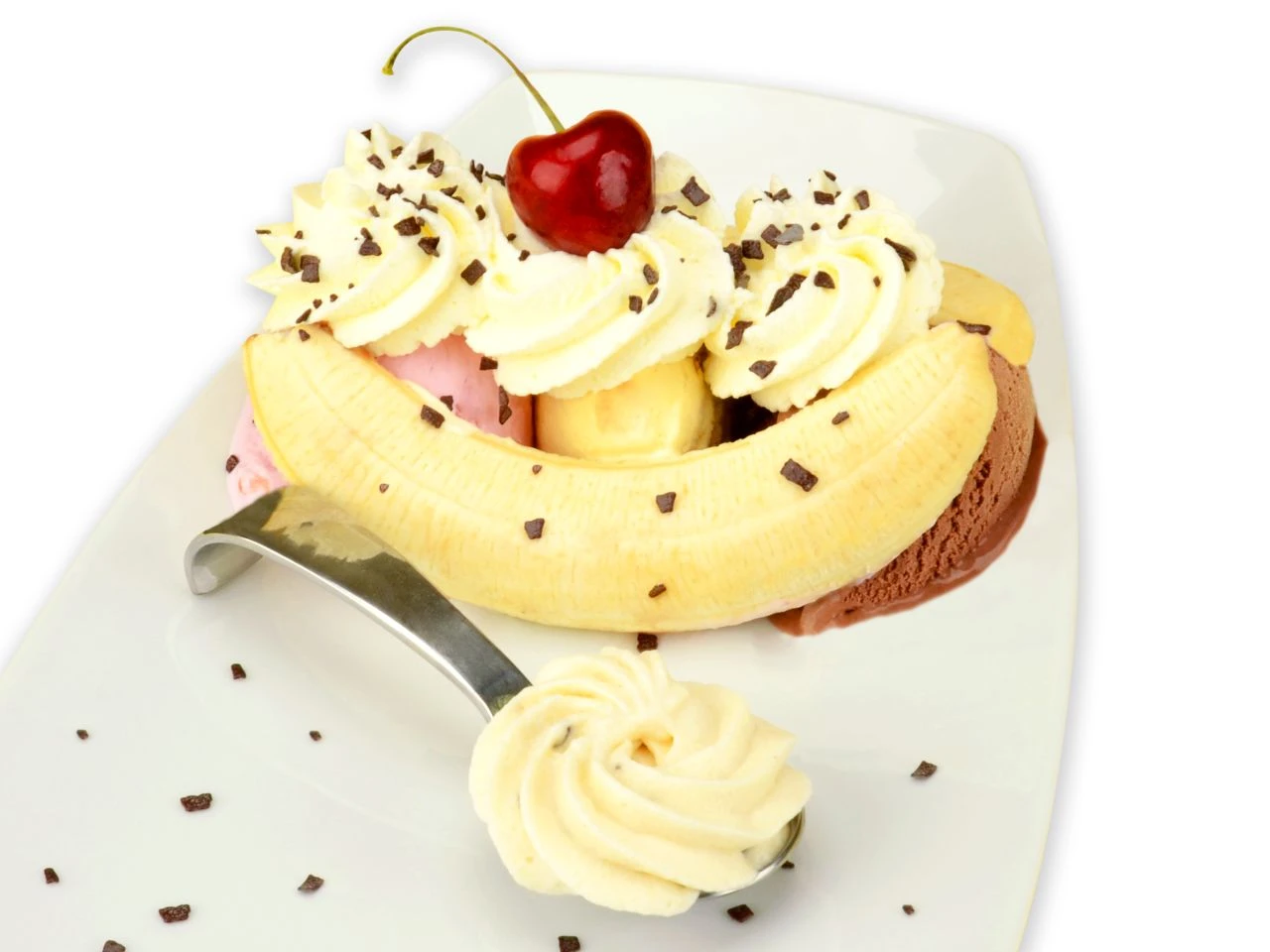 Sahnestand: Bananen Split, 100 G 3 Sahnestand: Bananen Split, 100 G