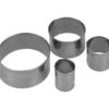 Ausstecher-Set: Rund, Edelstahl, 4er-Set, 1,5, 2, 3, 4 Cm -Lebensmittelgeschäft b50420