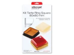 Silikomart Silikonform Tarteform Quadrat -Lebensmittelgeschäft b61691