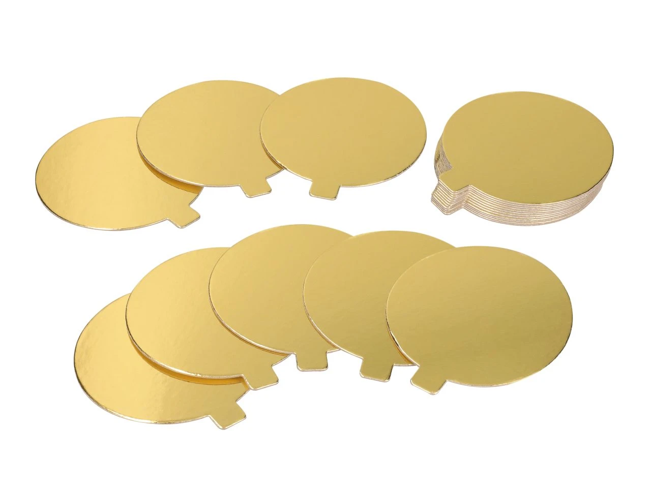 Cakeboard: Golden Plates, Goldglänzend, 20 Stück á 9 Cm, 2,5 Mm 3 Cakeboard: Golden Plates, Goldglänzend, 20 Stück á 9 Cm, 2,5 Mm