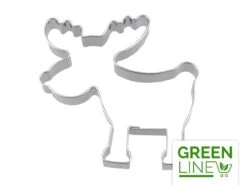 Ausstecher: Elch, Edelstahl, 6,5 X 6,2 Cm