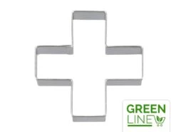 Ausstecher: Kreuz, Edelstahl, 5 X 5 Cm