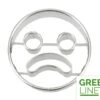 Ausstecher: Frowning Face, Edelstahl, 5 Cm -Lebensmittelgeschäft b62479