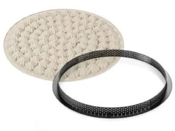 SILIKOMART Silikonform-Set: Tarte Meringue, Grau & Schwarz, 2-teilig, 23 X 1,8 Cm, 480 Ml -Lebensmittelgeschäft b63350