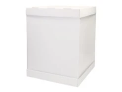 Tortenkarton: XXL, Weiß, 52 X 52 X 70 Cm