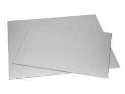 Cakeboard: Rechteck In Silber, 40 X 30 X 0,4 Cm