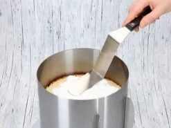 Winkelpalette, Extra Tief (12,5 Cm), Edelstahl & PVC, Schwarz, 10 X 3,4 Cm