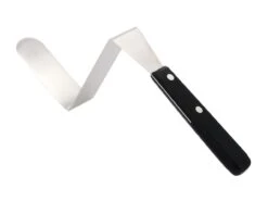 Winkelpalette, Extra Tief (12,5 Cm), Edelstahl & PVC, Schwarz, 10 X 3,4 Cm -Lebensmittelgeschäft b69392