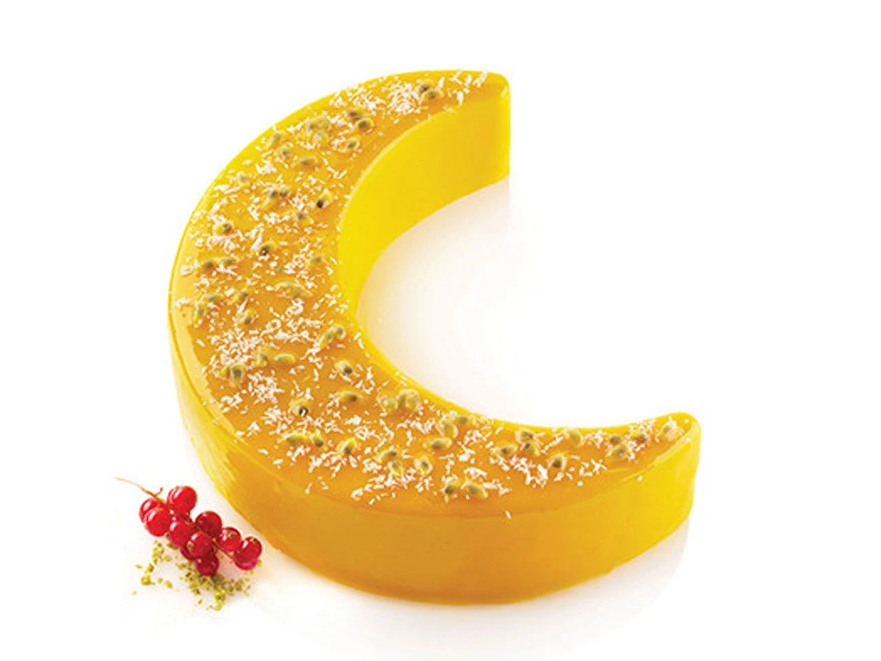 SILIKOMART Silikonform: Moonlight Sonata 1000, Weiß, 23 X 17,8 X 5,3 Cm, 1 L 3 SILIKOMART Silikonform: Moonlight Sonata 1000, Weiß, 23 X 17,8 X 5,3 Cm, 1 L