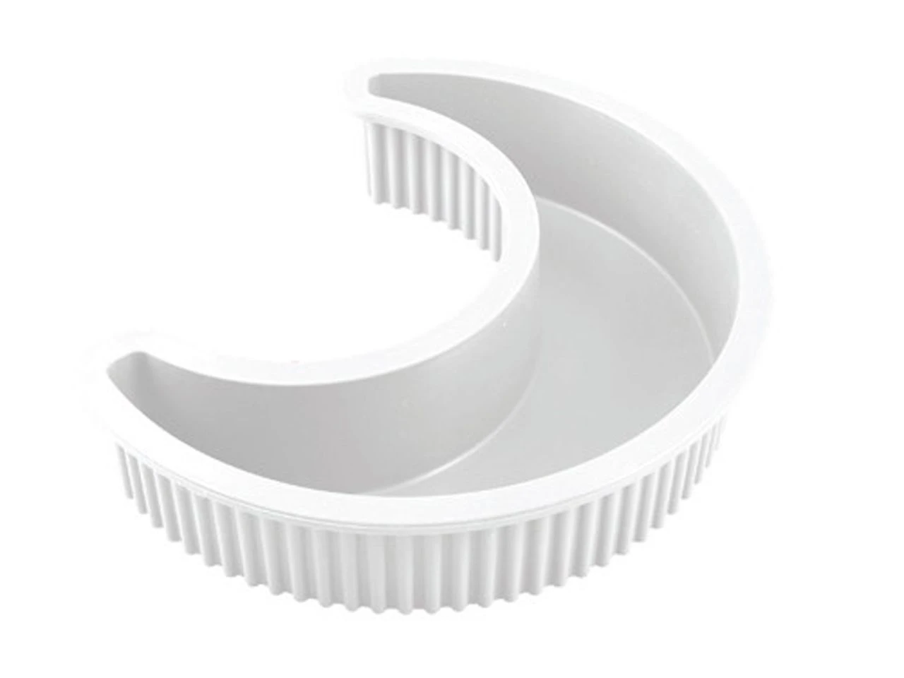 SILIKOMART Silikonform: Moonlight Sonata 1000, Weiß, 23 X 17,8 X 5,3 Cm, 1 L 4 SILIKOMART Silikonform: Moonlight Sonata 1000, Weiß, 23 X 17,8 X 5,3 Cm, 1 L – Bild 2