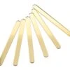 Eisstiele: Gold, Kunststoff, Goldglänzend, 6 Stück á 11,5 X 1 Cm -Lebensmittelgeschäft b73640