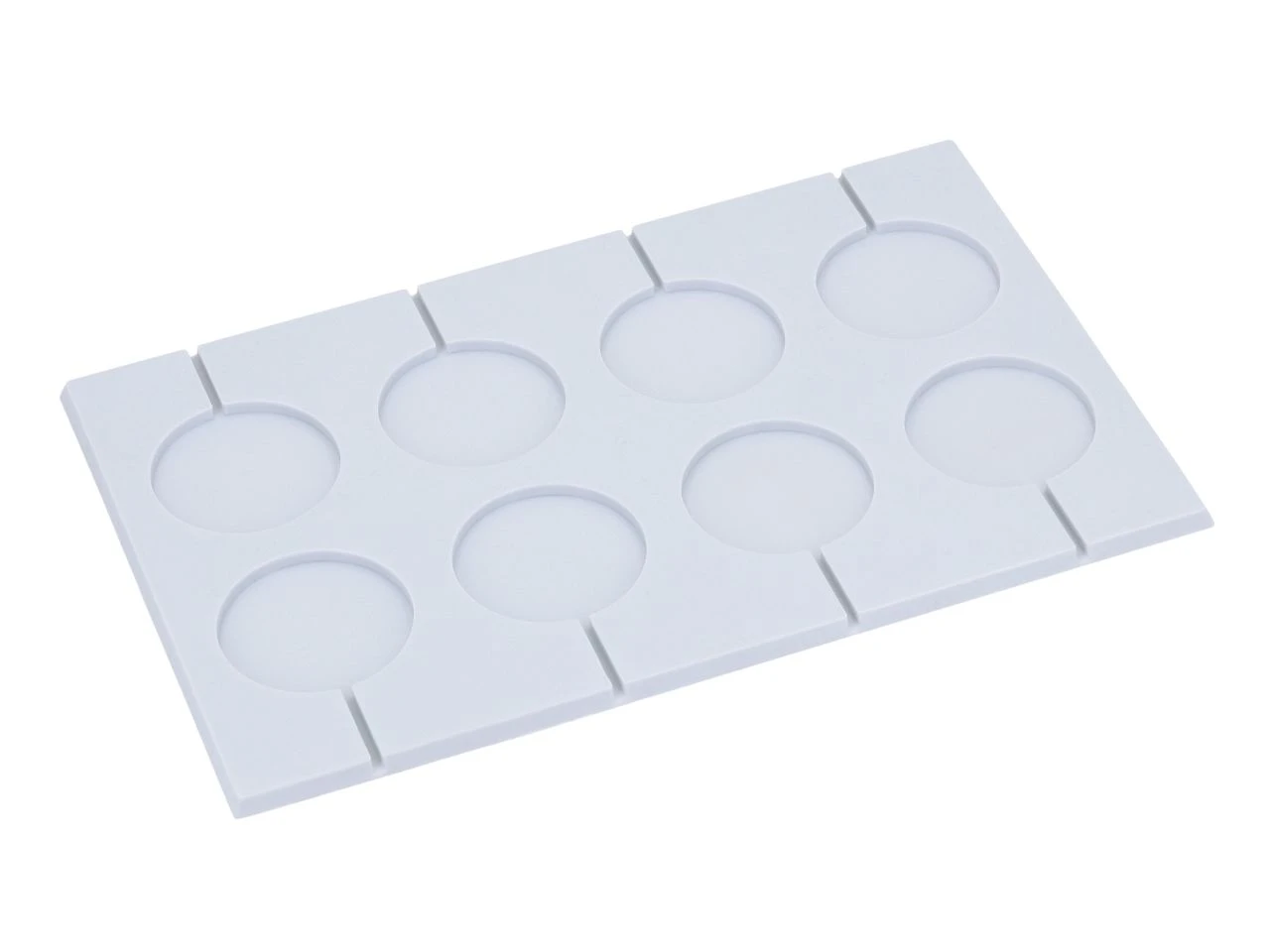 Silikonform: Lolli Groß, Weiß, 8 Mulden á 5 Cm 3 Silikonform: Lolli Groß, Weiß, 8 Mulden á 5 Cm