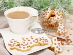 Backmischung Weihnachtsplätzchen, Inkl. Glasur & Streuseln, 680 G