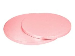 Cakeboard: Rund In Rosa, Pink, 30 X 1,2 Cm