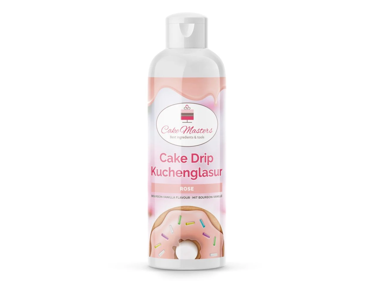 Drip Cake-Glasur Rose, Pink, Inkl. Spritzflasche, 250 G 4 Drip Cake-Glasur Rose, Pink, Inkl. Spritzflasche, 250 G – Bild 2