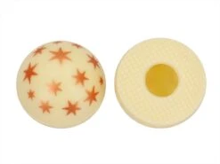 4 Folien Halbkugeln Mit Sternen Weiß