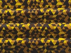 Transferfolie: Kaleidoscope, Kakaobutter, Schwarz-Gelb, 40 X 25 Cm