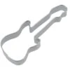 Ausstecher: E-Gitarre, Edelstahl, 6,9 X 2,6 Cm -Lebensmittelgeschäft b80140