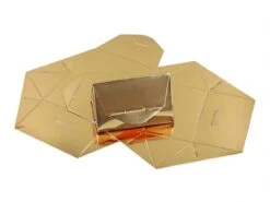 Pralinenverpackung Triangle Gold 3er Set