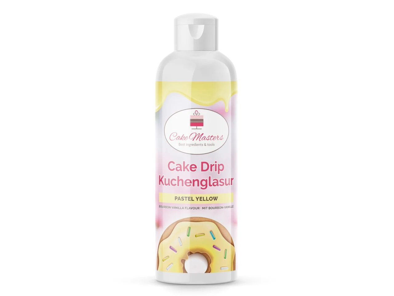 Drip Cake-Glasur Pastel Yellow, Pastellgelb, Inkl. Spritzflasche, 250 G 4 Drip Cake-Glasur Pastel Yellow, Pastellgelb, Inkl. Spritzflasche, 250 G – Bild 2