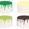 Drip Cake-Glasur Jungle Set, 4 Farben, Inkl. Spritzflasche, 4 X 250 G -Lebensmittelgeschäft b82970