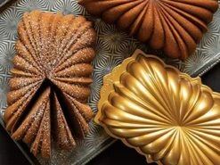 Nordic Ware: Aluguss-Backform Classic Fluted Loaf, Antihaft, 1,4 L, 21 X 13,3 X 7,5 Cm