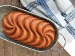 Nordic Ware: Aluguss-Backform Heritage Loaf, Antihaft, 1,4 L, 27 X 14,5 X 6,5 Cm