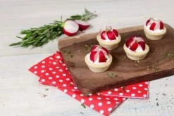 Tartelettes Mini-Snack, Neutral-salzig, Ø 4,2 Cm, 32 Stück