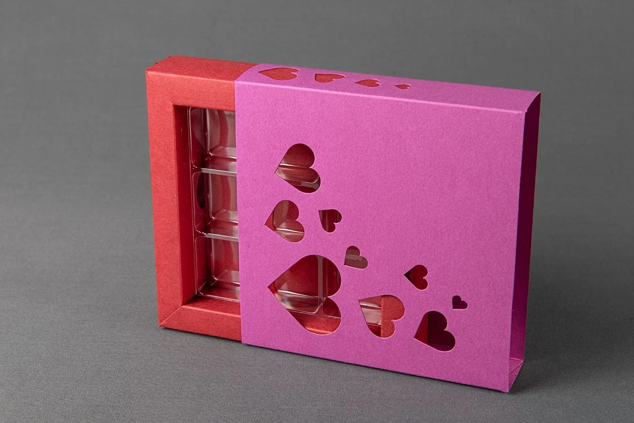 Motivschuber Siebter Himmel Pralinenschachtel Mittel, Lila 4 Motivschuber Siebter Himmel Pralinenschachtel Mittel, Lila – Bild 2