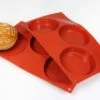 Silikomart Silikonbackformen Für 6 Burger Brötchen, Ø 10 Cm , Höhe 2 Cm -Lebensmittelgeschäft dd90316652803a1ecdd53aff40b50fdd
