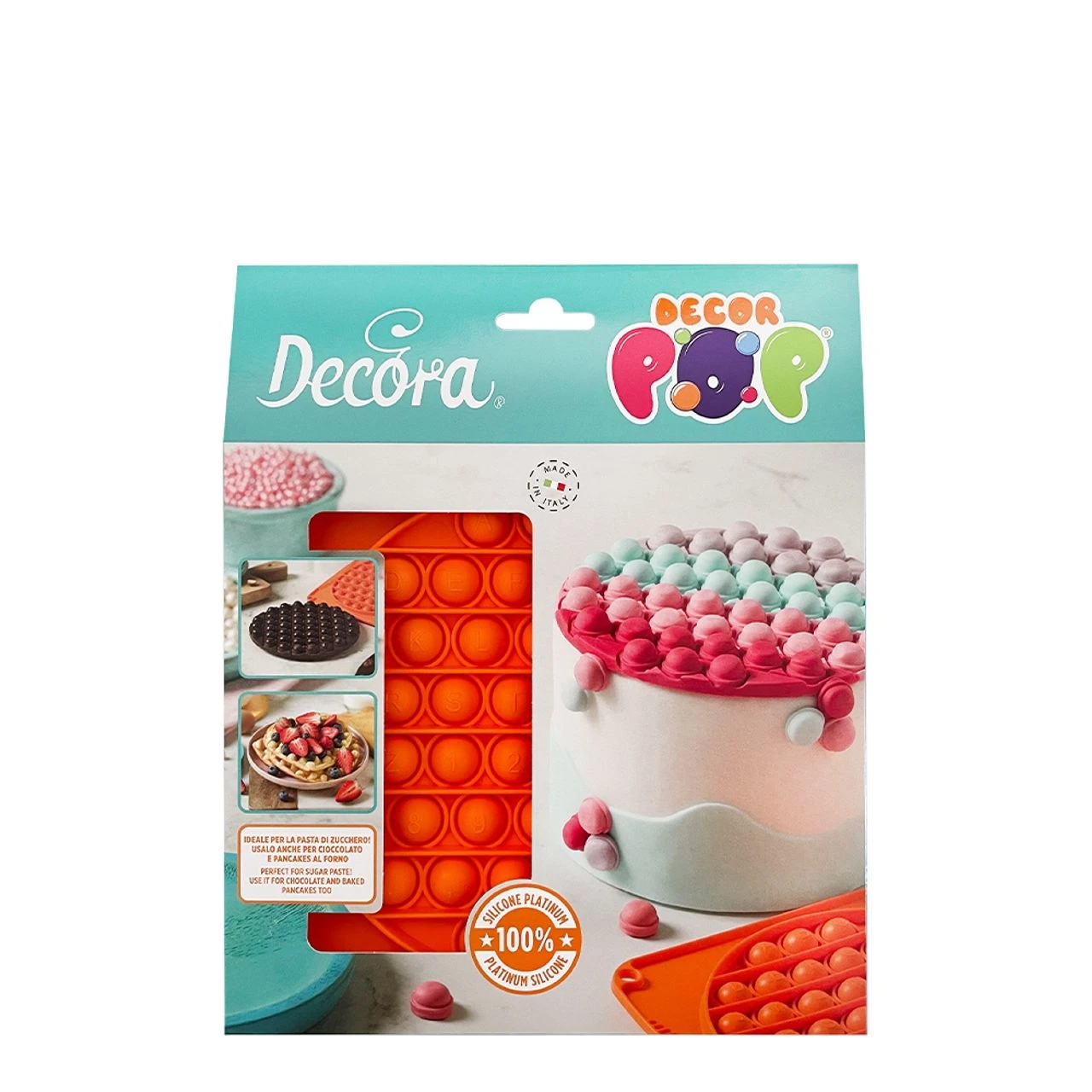Silikonform DecorPop Pop It, Rund, Ø 15,3 Cm 3 Silikonform DecorPop Pop It, Rund, Ø 15,3 Cm
