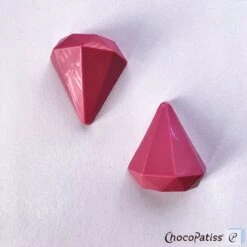 Schokoladenform Diamant, M, 8x7,5x4 Cm